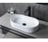 Раковина накладная Gid N9020 белая 52.5x30.5x11.5 51209 2