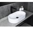 Раковина накладная Gid N9020 белая 52.5x30.5x11.5 51209 6