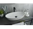 Раковина Gid N9397 накладная белая 61x37x12 51141 1