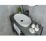 Раковина Gid N9397 накладная белая 61x37x12 51141 6