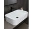Раковина Gid N9599 накладная белая 61x38x15 51231 1