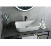 Раковина накладная Gid N9047 белая 55x42x15 51184