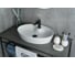 Раковина Gid N9436 накладная белая 55x40x10.5 51150 3