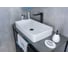 Раковина Gid N9396 накладная белая 60x34x11 51140 7