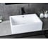 Раковина накладная Gid N9129 белая 51x38x15 51125 4