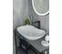 Раковина накладная Gid Mnc503H012 под камень глянцевая 66.5x41x12 54464 8