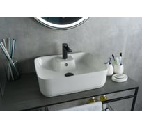 Раковина Gid N9445 накладная белая 52x41.5x15 51155