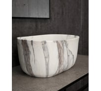 Раковина накладная Gid Mnc9302 под камень матовая 45x32x22 54481