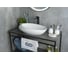 Раковина накладная Gid N9050 белая 59x37x14 51167 6