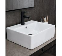 Раковина накладная Gid N9145 белая 45.5x40x15 51214