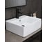 Раковина накладная Gid N9145 белая 45.5x40x15 51214 1