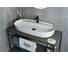Раковина Gid N9347 накладная белая 81x41x14 51190 3