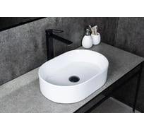 Раковина накладная Gid N1330 белая 46.5x32x12 51239