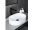 Раковина накладная Gid N1330 белая 46.5x32x12 51239 3