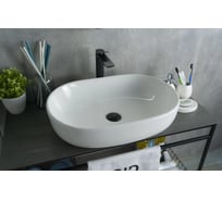 Раковина накладная Gid N9026a белая 60x40x15 51112