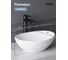 Раковина накладная Gid N9138 белая 41x34x15 51178 5