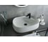 Раковина накладная Gid N9048 белая 59x46x15 51185 5