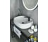 Раковина накладная Gid N9048 белая 59x46x15 51185 6