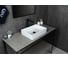 Раковина накладная Gid N1204 белая 45x32x11 51225 5