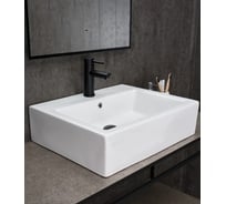 Раковина накладная Gid N9157 белая 57x45.5x15.5 51216