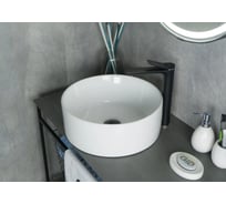 Раковина накладная Gid N9011 белая 40x40x15 51105