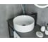 Раковина накладная Gid N9011 белая 40x40x15 51105 1