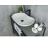 Раковина накладная Gid N9175 белая 66.5x41x12 51128 5