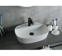 Раковина накладная Gid N9045 белая 50x38x12 51166