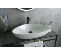 Раковина накладная Gid N9062 белая 66.5x44x15 51117