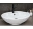 Раковина накладная Gid N9005 белая 51x41x15 51206 1