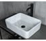 Раковина накладная Gid Mnc600 под камень глянцевая 48x37x13 54459 1
