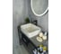 Раковина накладная Gid Mnc600 под камень глянцевая 48x37x13 54459 7