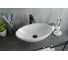 Раковина накладная Gid N9021 белая 52x32x14 51109 1