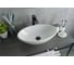 Раковина накладная Gid N9021 белая 52x32x14 51109 2