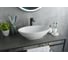 Раковина накладная Gid N9021 белая 52x32x14 51109 5