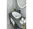 Раковина накладная Gid N9021 белая 52x32x14 51109 8