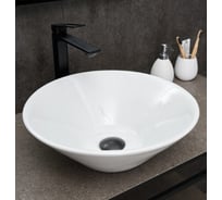 Раковина накладная Gid N9102 белая 42x42x15 51210