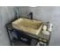 Раковина накладная Gid Mnc595 под камень глянцевая 60x34x11 54456 5