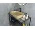 Раковина накладная Gid Mnc595 под камень глянцевая 60x34x11 54456 8
