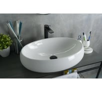 Раковина накладная Gid N9030a белая 60x41x15 51114