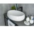Раковина накладная Gid N9030a белая 60x41x15 51114 9