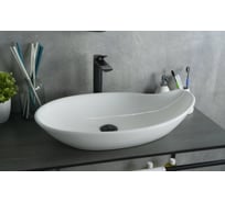 Раковина накладная Gid N9052 белая 65x38x14 51116