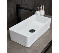 Раковина накладная Gid N1104 белая 46x23x12 51224