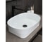 Раковина накладная Gid N9028 белая 53x36x14 51233 1