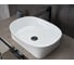 Раковина накладная Gid N9028 белая 53x36x14 51233 2