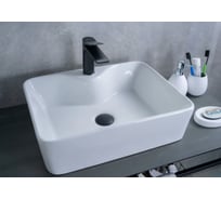 Раковина накладная Gid N9091 белая 48x37x13 51176