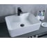 Раковина накладная Gid N9091 белая 48x37x13 51176 1