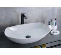 Раковина накладная Gid N9137 белая 56x40x16 51177