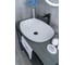 Раковина накладная Gid N9137 белая 56x40x16 51177 6