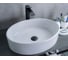 Раковина накладная Gid N9012 белая 50x36x14 51106 1